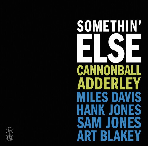 Cannonball Adderley - Somethin' Else Special Edition Yell i gruppen VINYL / Jazz hos Bengans Skivbutik AB (5590486)