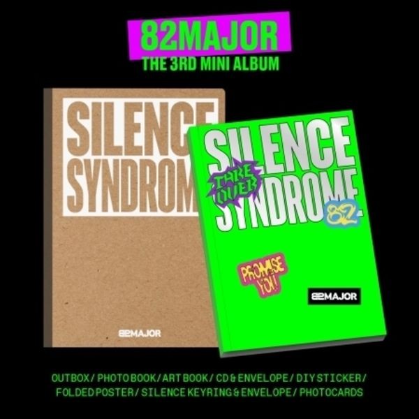 82MAJOR - Silence Syndrome (Random Ver.) i gruppen CD / K-Pop hos Bengans Skivbutik AB (5590947)