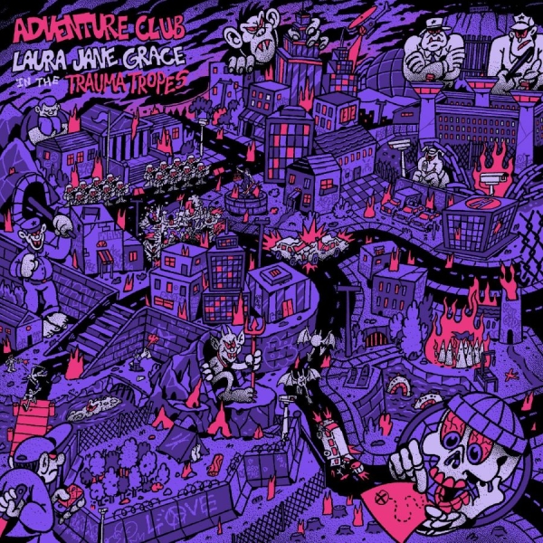 Laura Jane Grace - Adventure Club i gruppen VINYL / Pop-Rock hos Bengans Skivbutik AB (5591352)