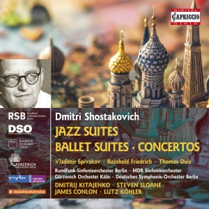 Dmitri Shostakovich - Jazz Suites Ballet Suites Concert i gruppen CD / Klassiskt hos Bengans Skivbutik AB (5591726)