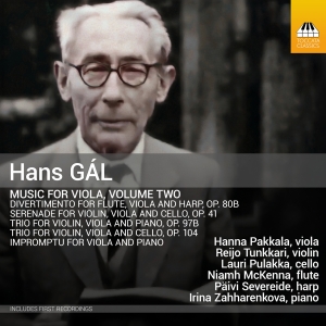 Hans Gál - Music For Viola, Vol. 2 i gruppen CD / Nyheter hos Bengans Skivbutik AB (5591837)
