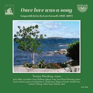 Torsten Mossberg - Once Love Was A Song - Songs With L i gruppen CD / Nyheter hos Bengans Skivbutik AB (5591850)