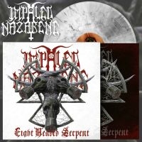 Impaled Nazarene - Eight Headed Serpent (White/Black S i gruppen VINYL / Hårdrock hos Bengans Skivbutik AB (5592010)