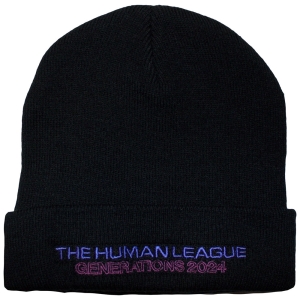 Human League - Generations Tour 24 Bl Beanie Hat i gruppen MERCHANDISE / Merch / Pop-Rock hos Bengans Skivbutik AB (5592247)