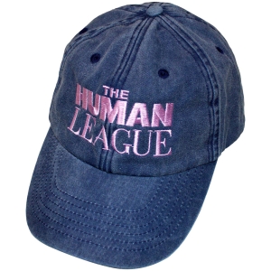 Human League - Logo Denim Baseball Cap i gruppen MERCHANDISE / Keps / Pop-Rock hos Bengans Skivbutik AB (5592248)