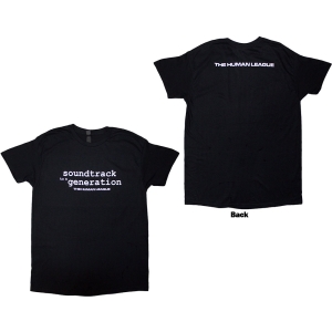 Human League - Soundtrack To A Generation Uni Bl T-Shirt i gruppen MERCHANDISE / T-shirt / Pop-Rock hos Bengans Skivbutik AB (5592325r)
