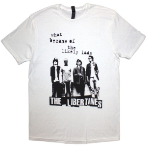 The Libertines - What Became Of The Likely Lads Uni Wht T-Shirt i gruppen MERCHANDISE / T-shirt / Pop-Rock hos Bengans Skivbutik AB (5592331r)