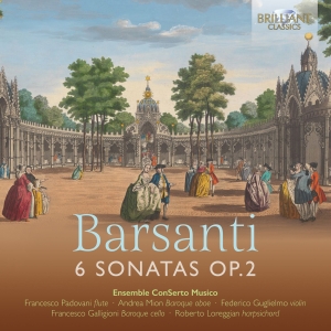 Francesco Barsanti - 6 Sonatas, Op. 2 i gruppen CD / Nyheter hos Bengans Skivbutik AB (5593261)