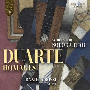John Duarte - Homages, Works For Guitar Solo i gruppen CD / Nyheter hos Bengans Skivbutik AB (5593266)