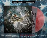 Iced Earth - Dystopia (Transparent Red Marbled V i gruppen VINYL / Hårdrock hos Bengans Skivbutik AB (5593334)
