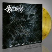 Cryptopsy - An Insatiable Violence (Gold Marble Vinyl LP) i gruppen VINYL / Hårdrock hos Bengans Skivbutik AB (5593391)