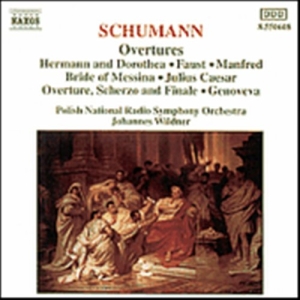 Schumann Robert - Overtures i gruppen CD / Klassiskt hos Bengans Skivbutik AB (5593567)
