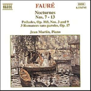 Faure Gabriel - Nocturnes Nos 7-13 i gruppen CD / Klassiskt hos Bengans Skivbutik AB (5593569)