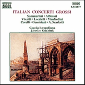 Various - Italian Concerti Grossi i gruppen CD / Klassiskt hos Bengans Skivbutik AB (5593570)