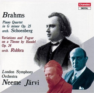 Brahms - Orchestral Piano Quartet i gruppen CD / Klassiskt hos Bengans Skivbutik AB (5593593)