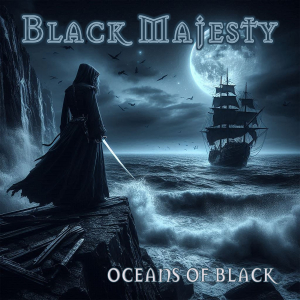 Black Majesty - Oceans Of Black (Blue Marbled Vinyl LP) i gruppen VINYL / Hårdrock hos Bengans Skivbutik AB (5593603)