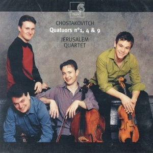 Shostakovich Dmitry - Quatuors Op.1, 4 & 9 i gruppen ÖVRIGT / Övrigt / aub hos Bengans Skivbutik AB (5593729)