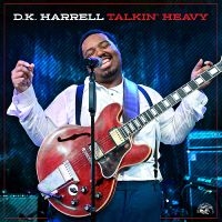 Harrell D.K. - Talkin' Heavy (Translucent Blue Vin i gruppen VINYL / Blues hos Bengans Skivbutik AB (5593732)