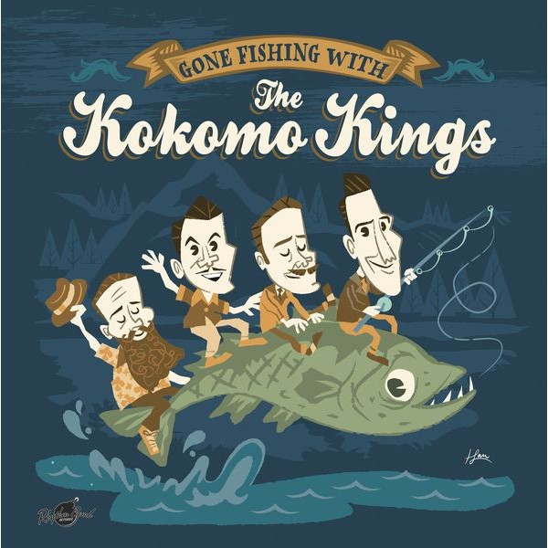 The Kokomo Kings - Gone Fishing With The Kokomo Kings (Maxi-Single) i gruppen VINYL / Pop-Rock hos Bengans Skivbutik AB (5594078)