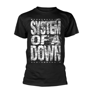 System Of A Down - T/S Distressed Logo (Xxl) i gruppen MERCHANDISE / T-shirt / Hårdrock hos Bengans Skivbutik AB (5594123)
