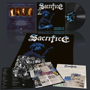 Sacrifice - Soldiers Of Misfortune (Black Vinyl i gruppen VINYL / Hårdrock hos Bengans Skivbutik AB (5594265)