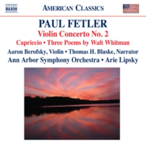 Fetler - Violin Concerto No 2 i gruppen Externt_Lager / Naxoslager hos Bengans Skivbutik AB (559735)