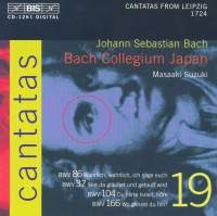 Bach Johann Sebastian - Cantatas Vol 19 i gruppen Externt_Lager / Naxoslager hos Bengans Skivbutik AB (560018)