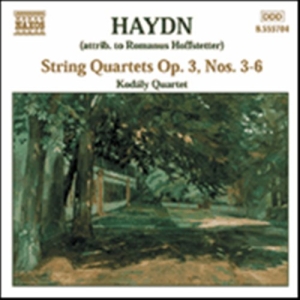 Haydn Joseph - String Quartets Op 3 Nos 3-6 i gruppen Externt_Lager / Naxoslager hos Bengans Skivbutik AB (560079)