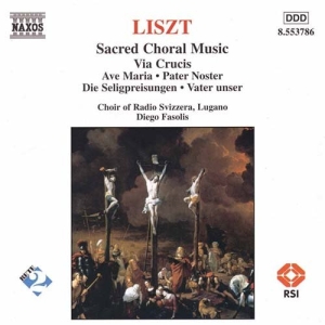 Liszt Franz - Sacred Choral Music i gruppen Externt_Lager / Naxoslager hos Bengans Skivbutik AB (560136)