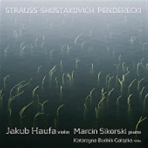 Strauss / Shostakovich / Penderecki - Works For Violin And Piano i gruppen Externt_Lager / Naxoslager hos Bengans Skivbutik AB (560340)