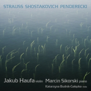 Strauss / Shostakovich / Penderecki - Works For Violin And Piano i gruppen Externt_Lager / Naxoslager hos Bengans Skivbutik AB (560340)