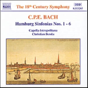 Bach Carl Philipp Emanuel - Hamburg Sinfonies 1-6 i gruppen Externt_Lager / Naxoslager hos Bengans Skivbutik AB (560382)