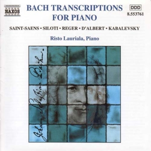 Bach Johann Sebastian - Transcriptions For Piano i gruppen Externt_Lager / Naxoslager hos Bengans Skivbutik AB (560387)