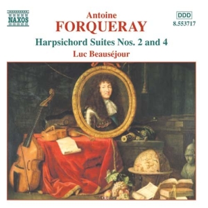 Forqueray Antoine - Harpsichord Suites 2 & 4 i gruppen Externt_Lager / Naxoslager hos Bengans Skivbutik AB (560644)