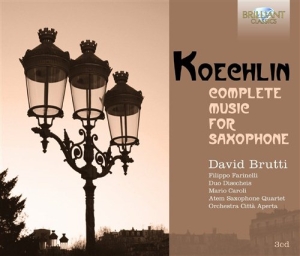 Koechlin - Complete Music For Saxophone i gruppen Externt_Lager / Naxoslager hos Bengans Skivbutik AB (561417)