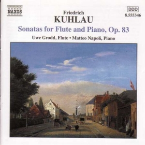 Kuhlau Friedrich - Sonatas For Flute & Piano Op 8 i gruppen CD / Klassiskt hos Bengans Skivbutik AB (562147)