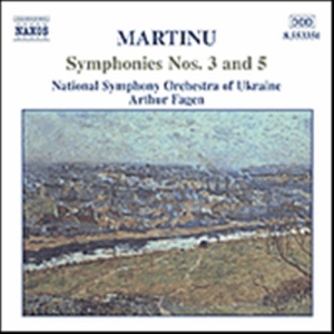 Martinu Bohuslav - Symphonies 3 & 5 i gruppen Externt_Lager / Naxoslager hos Bengans Skivbutik AB (562152)