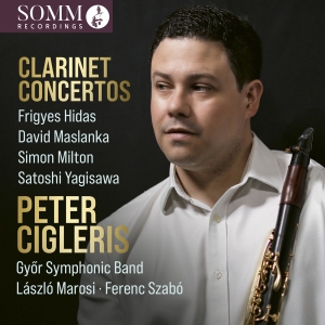 Peter Cigleris - Clarinet Concertos i gruppen VI TIPSAR / Fredagsreleaser / 2025-07-04 hos Bengans Skivbutik AB (5626601)