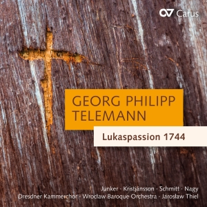 Telemann G P - Lukaspassion 1744 i gruppen VI TIPSAR / Fredagsreleaser / 2025-07-04 hos Bengans Skivbutik AB (5626645)