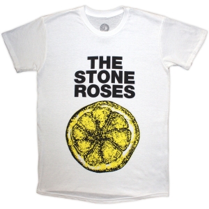 Stone Roses - Lemon 1989 Tour Uni Wht T-Shirt i gruppen MERCHANDISE / T-shirt / Pop-Rock hos Bengans Skivbutik AB (5626794r)