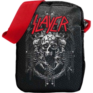 Slayer - Skulls Crossbody Bag i gruppen MERCHANDISE / Merch / Hårdrock hos Bengans Skivbutik AB (5626959)