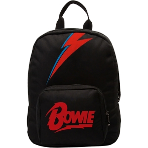 David Bowie - Lightning Mini Backpack i gruppen MERCHANDISE / Merch / Pop-Rock hos Bengans Skivbutik AB (5626989)