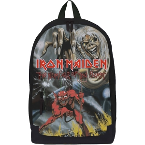 Iron Maiden  - Number Of The Beast Backpack i gruppen MERCHANDISE / Merch / Pop-Rock hos Bengans Skivbutik AB (5627002)