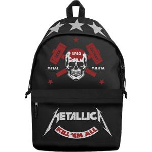 Metallica - Kill Em All 2 Daypack i gruppen MERCHANDISE / Merch / Hårdrock hos Bengans Skivbutik AB (5627016)