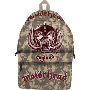 Motorhead - England White Daypack i gruppen MERCHANDISE / Merch / Hårdrock hos Bengans Skivbutik AB (5627024)