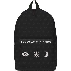Panic! At The Disco - 3 Icons Backpack i gruppen MERCHANDISE / Merch / Pop-Rock hos Bengans Skivbutik AB (5627030)