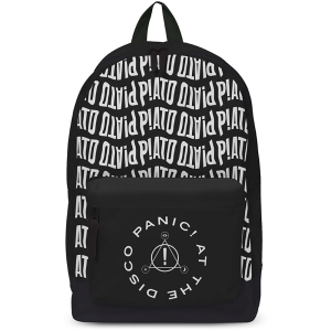 Panic! At The Disco - Disco Logo Backpack i gruppen MERCHANDISE / Merch / Pop-Rock hos Bengans Skivbutik AB (5627031)