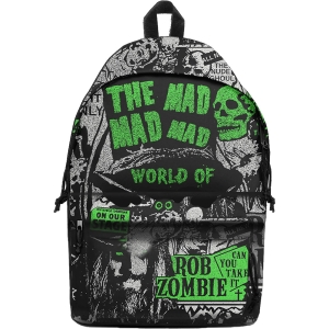 Rob Zombie - Mad Mad World Daypack i gruppen MERCHANDISE / Merch / Hårdrock hos Bengans Skivbutik AB (5627037)