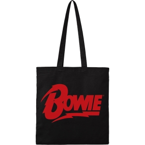 David Bowie - Logo Tote Bag i gruppen MERCHANDISE / Merch / Pop-Rock hos Bengans Skivbutik AB (5627094)