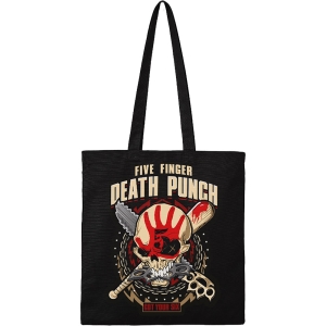 Five Finger Death Punch - Got Your Six Tote Bag i gruppen MERCHANDISE / Merch / Hårdrock hos Bengans Skivbutik AB (5627096)